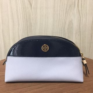 トリーバーチ(Tory Burch)の☆ぷー様専用☆トリーバーチ   ポーチ  ブロックカラー  新品未使用(ポーチ)