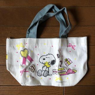 スヌーピー(SNOOPY)の新品未使用！スヌーピー ランチバッグ(トートバッグ)