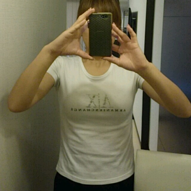 ARMANI EXCHANGE(アルマーニエクスチェンジ)のアルマーニ Tシャツ レディースのトップス(Tシャツ(半袖/袖なし))の商品写真