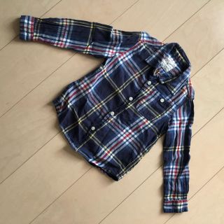 ザラキッズ(ZARA KIDS)のZARA kids チェックシャツ 羽織りもの ザラ キッズ(Tシャツ/カットソー)