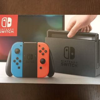 ニンテンドースイッチ(Nintendo Switch)の最終値下げ　ニンテンドースイッチ【新品同様】　(家庭用ゲーム機本体)