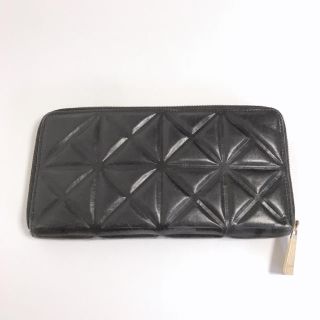 高品質の人気 im 札入れ 長財布 ブラック 本革 STUDIO DESIGN MIYAKE