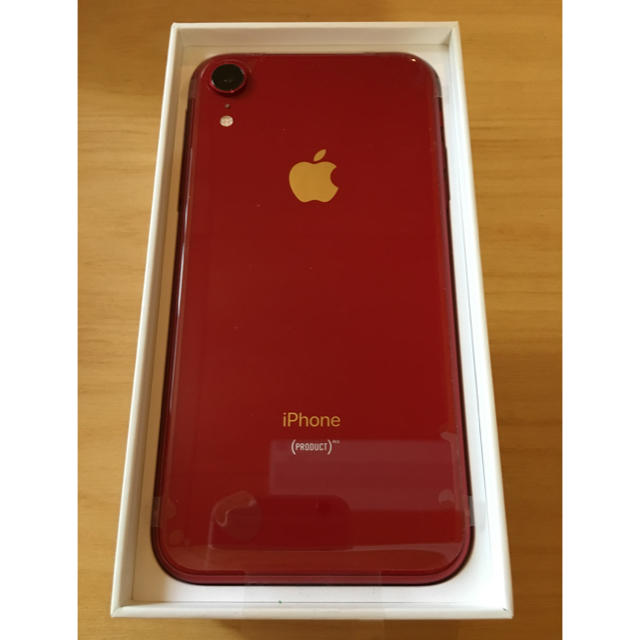 iPhone XR 64GB レッド SIMフリー SIMロック解除済 iPhone XR 64GB レッド SIMフリー SIMロック解除済