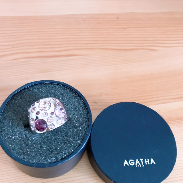 AGATHA(アガタ)の最終値下げハートAG ATH A   指輪 レディースのアクセサリー(リング(指輪))の商品写真