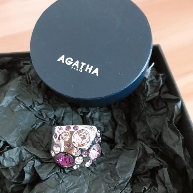 AGATHA(アガタ)の最終値下げハートAG ATH A   指輪 レディースのアクセサリー(リング(指輪))の商品写真