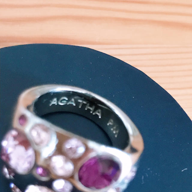 AGATHA(アガタ)の最終値下げハートAG ATH A   指輪 レディースのアクセサリー(リング(指輪))の商品写真