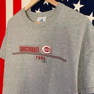 アディダス(adidas)のUSA古着 REDS アディダス Tシャツ L(Tシャツ/カットソー(半袖/袖なし))