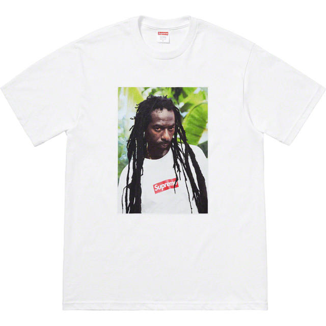 Supreme Buju Banton tee White ブジュ バントン 白