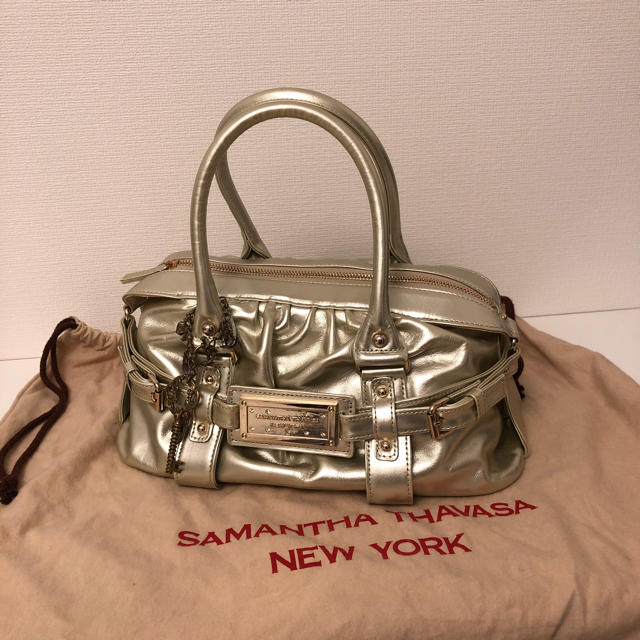 SAMANTHA THAVASA NEW YORK(サマンサタバサニューヨーク)のサマンサ ニューヨークのボストンバック❣️更にお値下げしました！ レディースのバッグ(ボストンバッグ)の商品写真