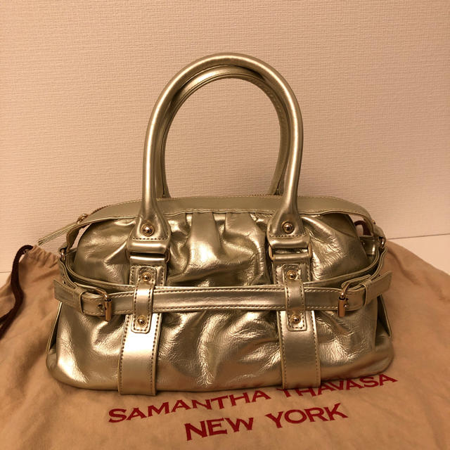 SAMANTHA THAVASA NEW YORK(サマンサタバサニューヨーク)のサマンサ ニューヨークのボストンバック❣️更にお値下げしました！ レディースのバッグ(ボストンバッグ)の商品写真