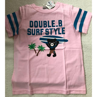 ダブルビー(DOUBLE.B)の新品 ミキハウス   ダブルB 半袖Ｔシャツ130③(Tシャツ/カットソー)