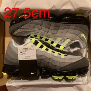 ナイキ(NIKE)のNIKE AIR VAPORMAX 95 BLK/VOLT(スニーカー)