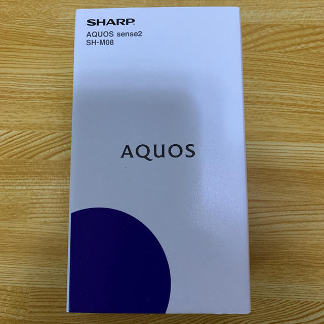 SHARP AQUOS sense2 SH-M08 ホワイトシルバー(S)のサムネイル