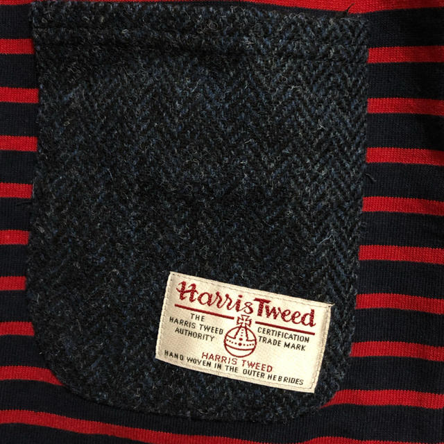 Harris Tweed(ハリスツイード)のハリスツイード しまむら ロング丈Tシャツ レディースのトップス(シャツ/ブラウス(長袖/七分))の商品写真