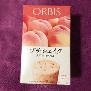 オルビス(ORBIS)のORBISプチシェイク  ホワイトピーチ味(未開封)(ダイエット食品)