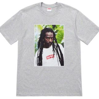 シュプリーム(Supreme)のL Supreme buju banton tee シュプリーム grey(Tシャツ/カットソー(半袖/袖なし))