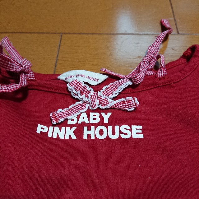 PINK HOUSE(ピンクハウス)のピンクハウス カットソー100 キッズ/ベビー/マタニティのキッズ服女の子用(90cm~)(Tシャツ/カットソー)の商品写真