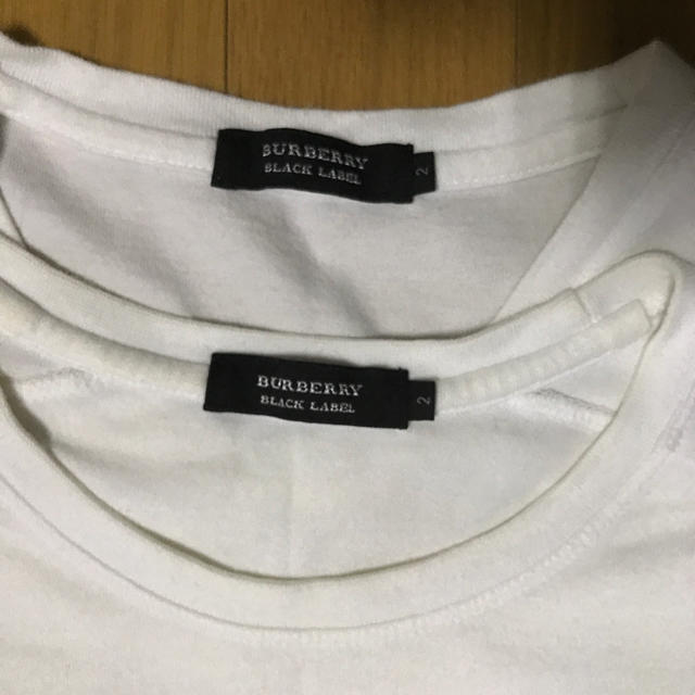 BURBERRY BLACK LABEL(バーバリーブラックレーベル)のバーバリー様専用☆バーバリーブラックレーベルのTシャツ2枚セット メンズのトップス(Tシャツ/カットソー(半袖/袖なし))の商品写真