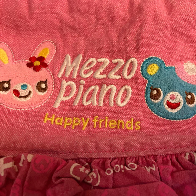 mezzo piano(メゾピアノ)のメゾピアノ  デニム スカート 120㎝ キッズ/ベビー/マタニティのキッズ服女の子用(90cm~)(スカート)の商品写真