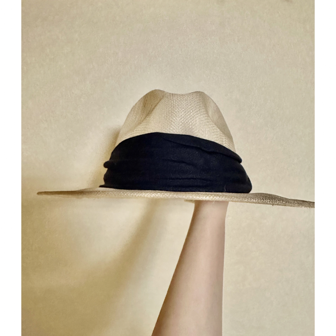 Casselini(キャセリーニ)のキャセリーニ 麦わら帽子 レディースの帽子(麦わら帽子/ストローハット)の商品写真