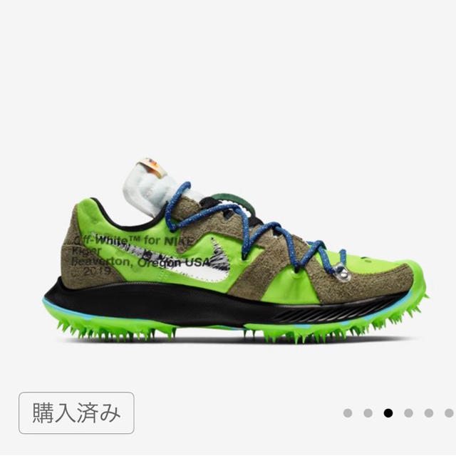 OFF-WHITE(オフホワイト)のOFF-WHITE×NIKE ZOOM TERRA KIGER 5 27.5cm メンズの靴/シューズ(スニーカー)の商品写真