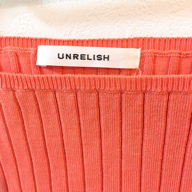 UNRELISH(アンレリッシュ)のUNRELISH サマーリブニット レディースのトップス(ニット/セーター)の商品写真