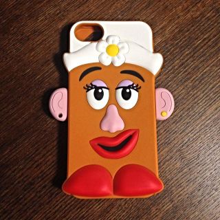 ディズニー(Disney)のMrs.ポテトヘッド iPhoneケース(モバイルケース/カバー)