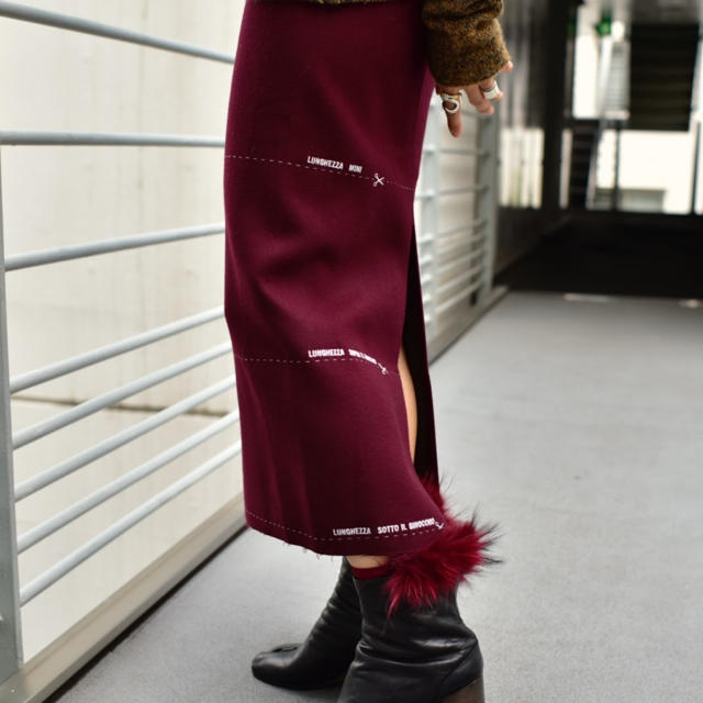 Balenciaga(バレンシアガ)のvetements skirt スカート 2017 定価17万円 レディースのスカート(ひざ丈スカート)の商品写真