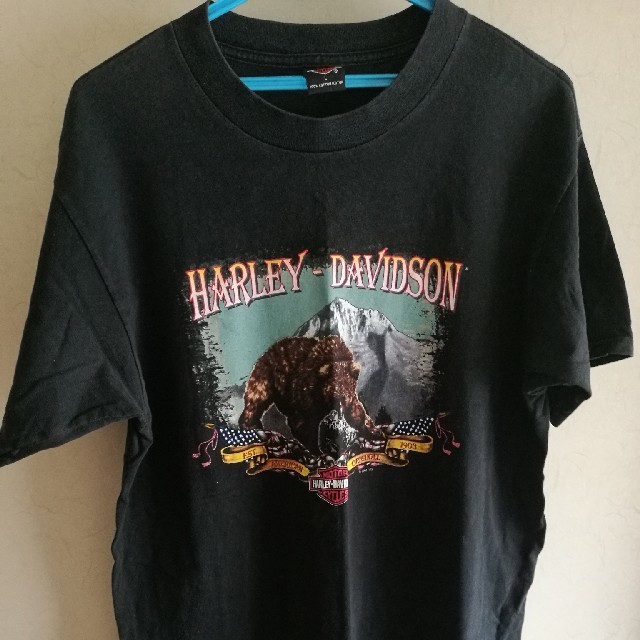 Harley Davidson(ハーレーダビッドソン)の【希少】古着Tシャツ　ハーレーダビットソン メンズのトップス(Tシャツ/カットソー(半袖/袖なし))の商品写真