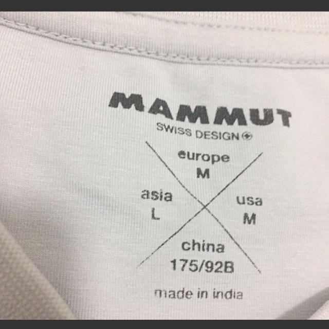 Mammut(マムート)のmammut Tシャツ グレー 新品 メンズのトップス(Tシャツ/カットソー(半袖/袖なし))の商品写真