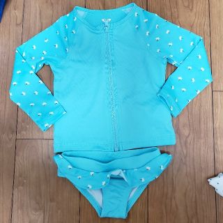 ロキシー(Roxy)の女の子水着　roxy girl 90cm　セパレート(水着)