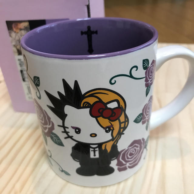 サンリオ(サンリオ)の新品マグカップ X JAPAN ヨシキティ yoshikitty エンタメ/ホビーのタレントグッズ(ミュージシャン)の商品写真