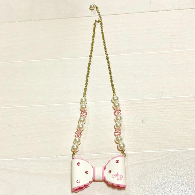 Angelic Pretty(アンジェリックプリティー)のAngelic Pretty リボンネックレス レディースのアクセサリー(ネックレス)の商品写真