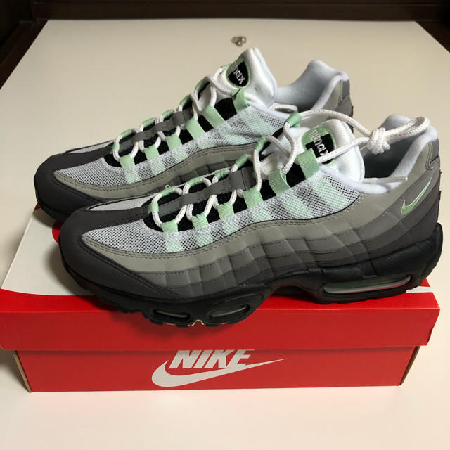 27.0cm NIKE AIR MAX 95 ミント ナイキ エアマックス95スニーカー