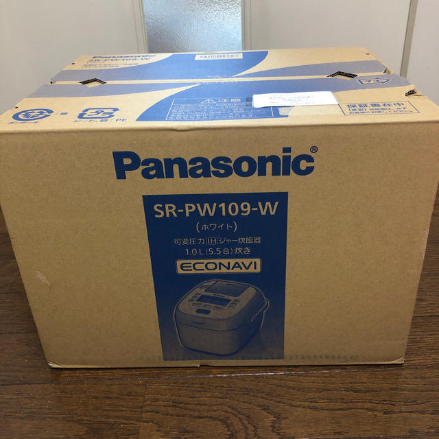 Panasonic Panasonic 炊飯器 SR-PW109 Wおどり炊き の通販 by かおみつ's shop｜パナソニックならラクマ