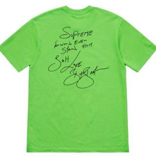 Supreme - Supreme Buju Banton Tee Green Small 緑の通販 by みー's ...