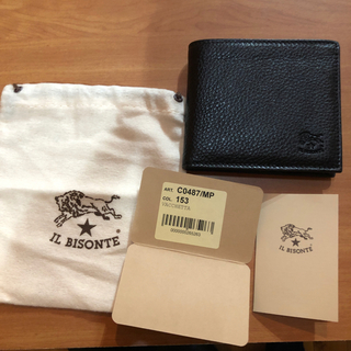 イルビゾンテ(IL BISONTE)のイルビゾンテ 二つ折り財布 新品未使用品(折り財布)