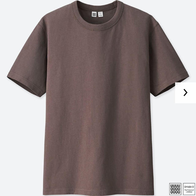 UNIQLO(ユニクロ)のUNIQLO U クルーネックTシャツ Ｌサイズ メンズのトップス(Tシャツ/カットソー(半袖/袖なし))の商品写真