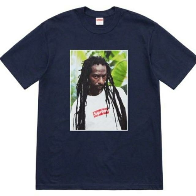 NavySIZESupreme Buju Banton Tee Navy Small 紺