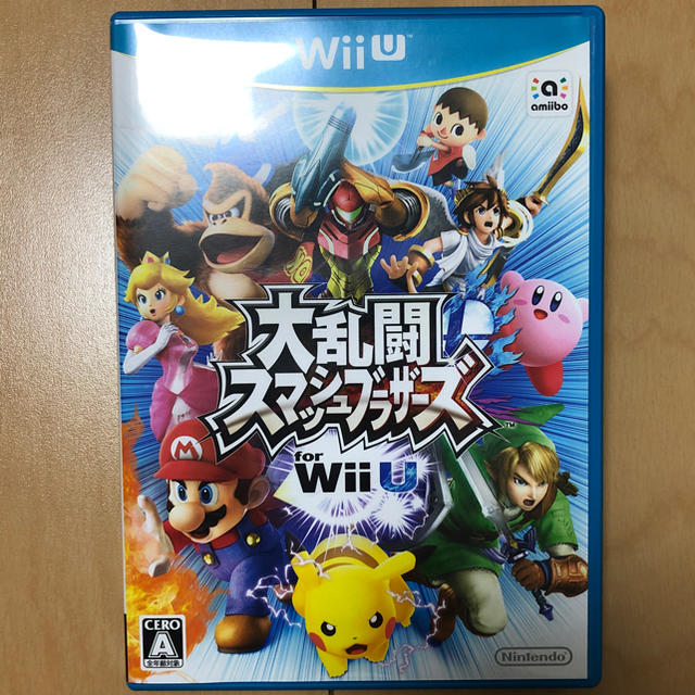 Wii U(ウィーユー)の大乱闘スマッシュブラザーズ for Wii U エンタメ/ホビーのゲームソフト/ゲーム機本体(家庭用ゲームソフト)の商品写真