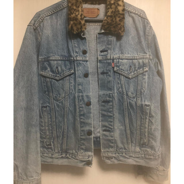 リメイク Levi’sデニムジャケット レオタードLevi