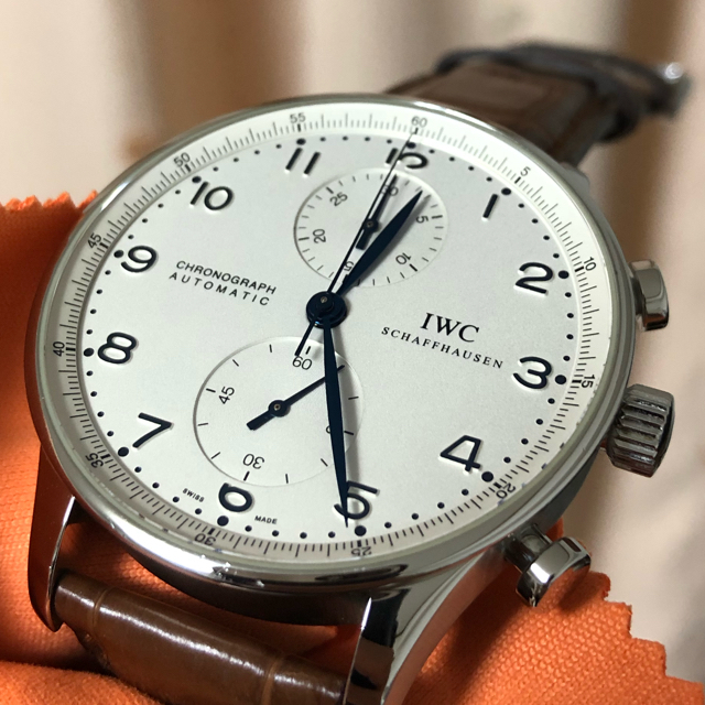 IWC(インターナショナルウォッチカンパニー)のIWC ポルトギーゼ 青針 IW371417  メンズの時計(腕時計(アナログ))の商品写真