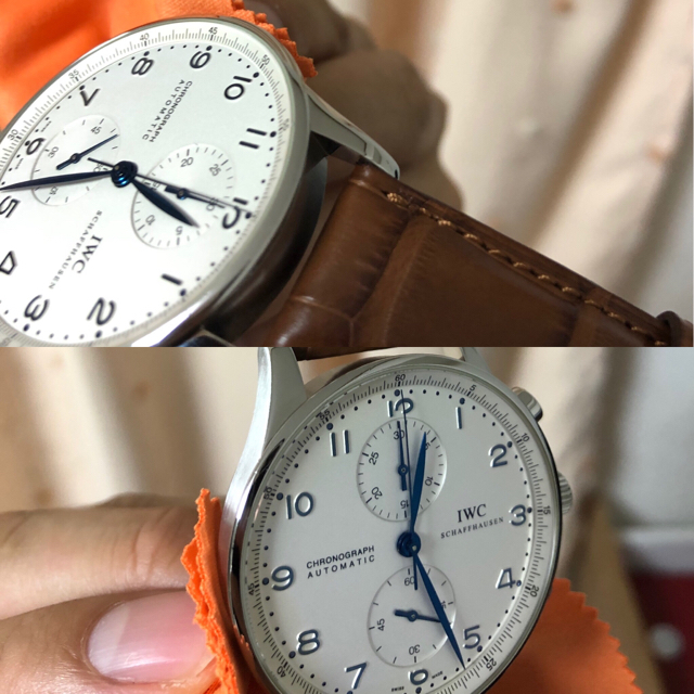 IWC(インターナショナルウォッチカンパニー)のIWC ポルトギーゼ 青針 IW371417  メンズの時計(腕時計(アナログ))の商品写真