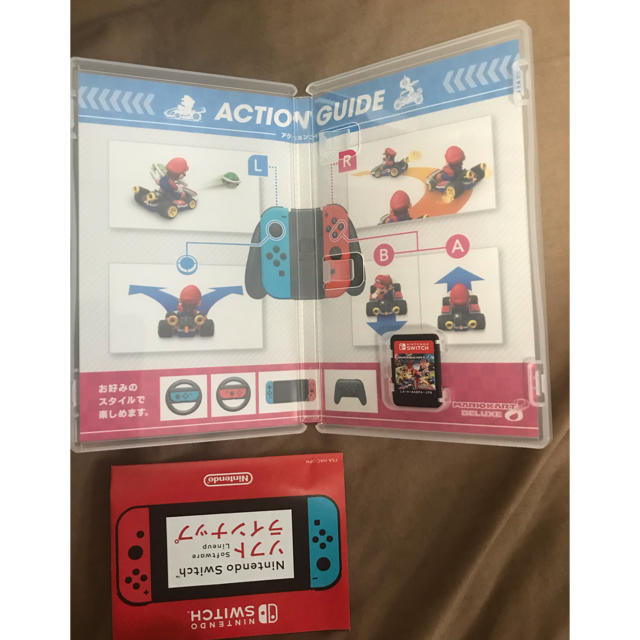 Nintendo Switch(ニンテンドースイッチ)のマリオカート8デラックス  エンタメ/ホビーのゲームソフト/ゲーム機本体(家庭用ゲームソフト)の商品写真