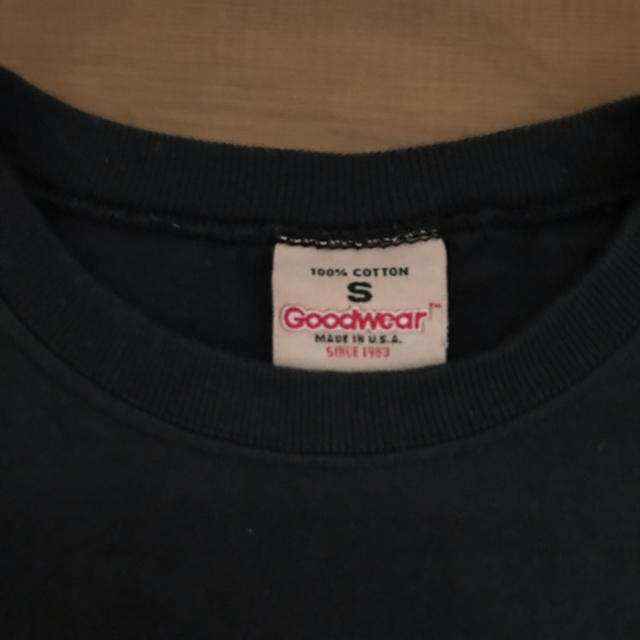 BEAMS BOY(ビームスボーイ)のなぁ様専用 Goodwear コットントレーナー ブラック  レディースのトップス(トレーナー/スウェット)の商品写真