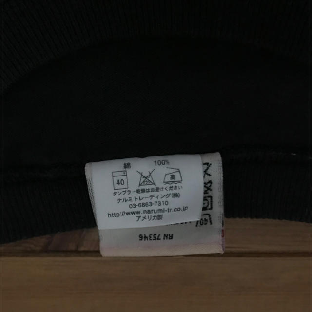 BEAMS BOY(ビームスボーイ)のなぁ様専用 Goodwear コットントレーナー ブラック  レディースのトップス(トレーナー/スウェット)の商品写真