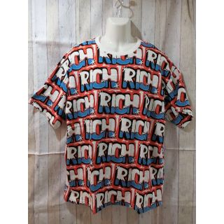 ジョイリッチ(JOYRICH)の⭐最終安売り⭐JOYRICH スプレーアートロゴ 総柄 大きめサイズ(Tシャツ/カットソー(半袖/袖なし))