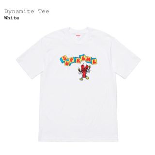 シュプリーム(Supreme)のsupreme dynamite tee xl white(Tシャツ/カットソー(半袖/袖なし))