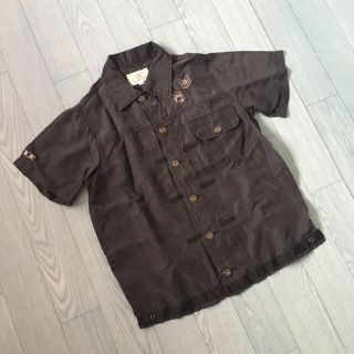 アヴィレックス(AVIREX)の★YOUKO様専用★【AVIREX】黒シャツ&【ユニクロ】リメイクTシャツ(シャツ/ブラウス(半袖/袖なし))