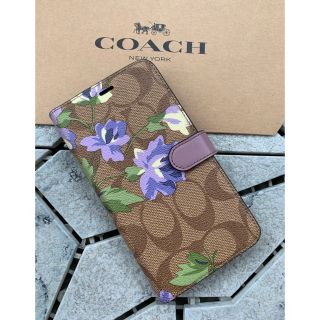 コーチ(COACH)の新品 コーチ iPhone XR 手帳型ケース スマホケース 送料無料 正規品(iPhoneケース)